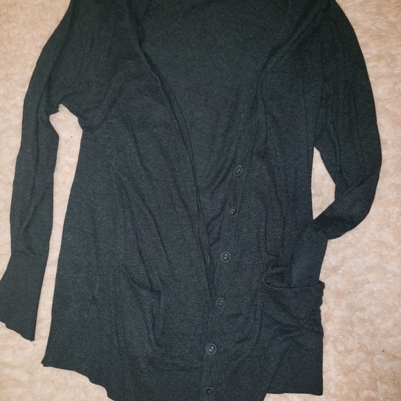 Black button cardigan - Picture 1 of 2